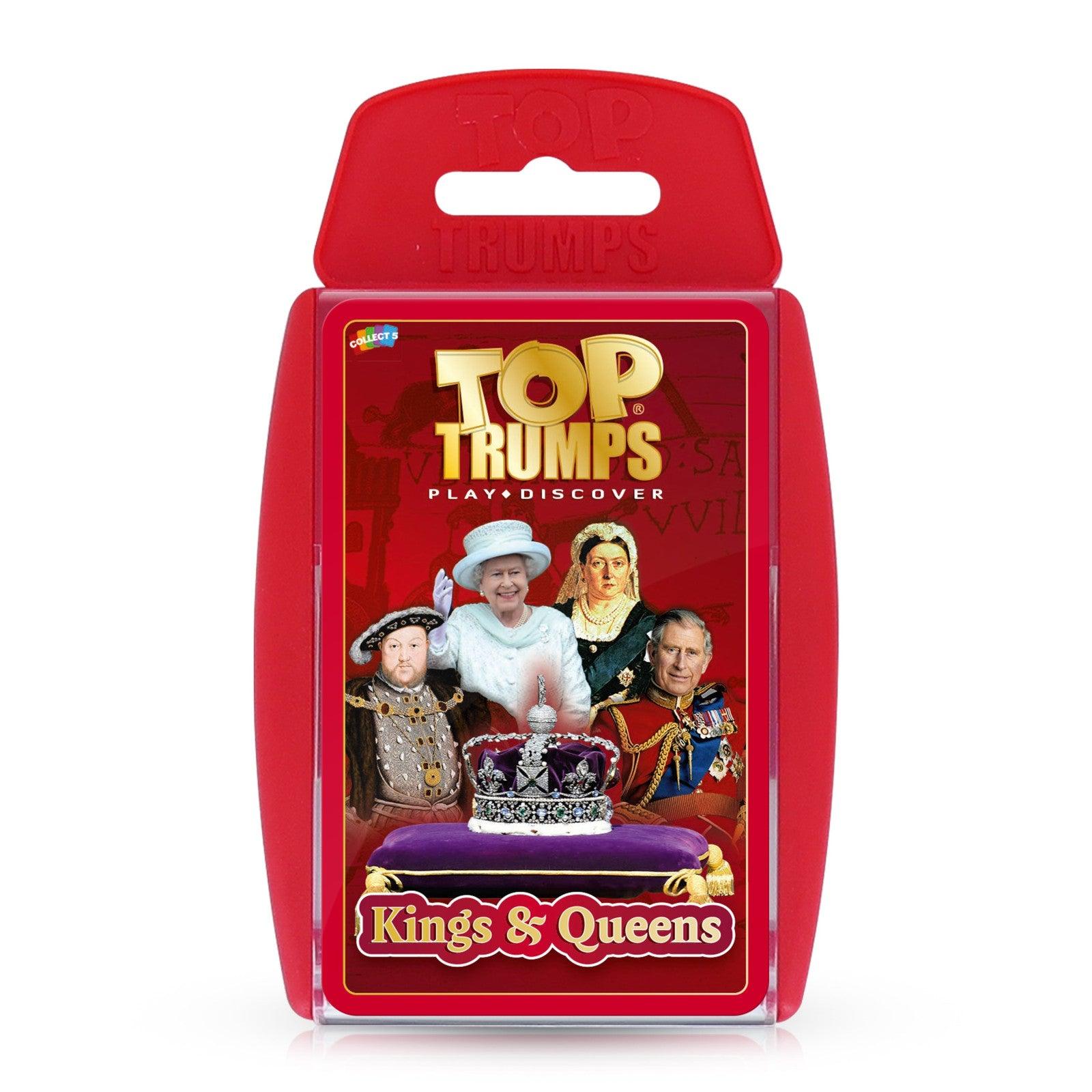 Kings and Queens Top Trumps