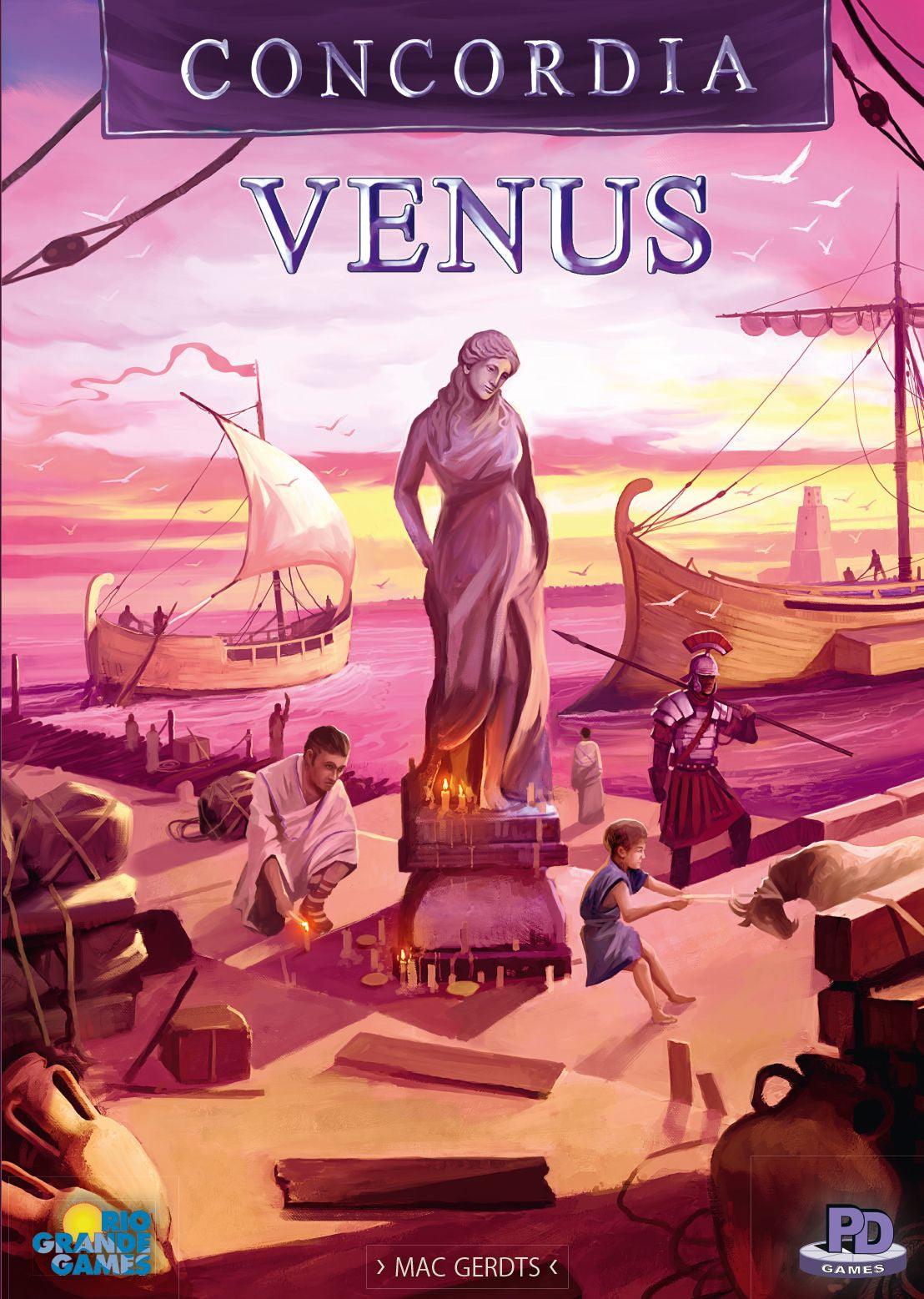 VR-64480 Concordia Base Game and Venus Expansion - Rio Grande - Titan Pop Culture