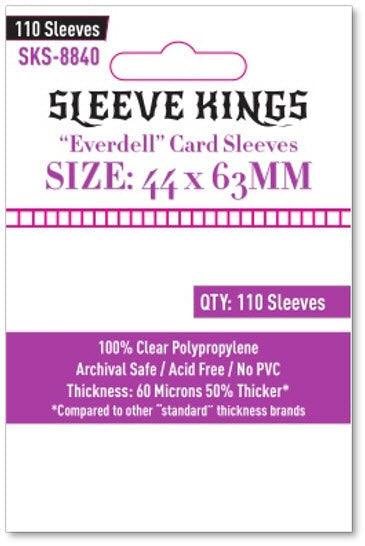 Sleeve Kings Board Game Sleeves "Everdell Mini Compatible" Sleeves (44mm x 63mm) (110 Sleeves per Pack)