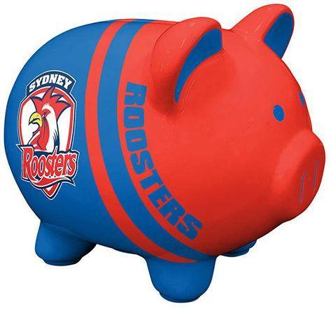 80304 NRL Piggy Money Box Sydney Roosters - Licensing Essentials - Titan Pop Culture
