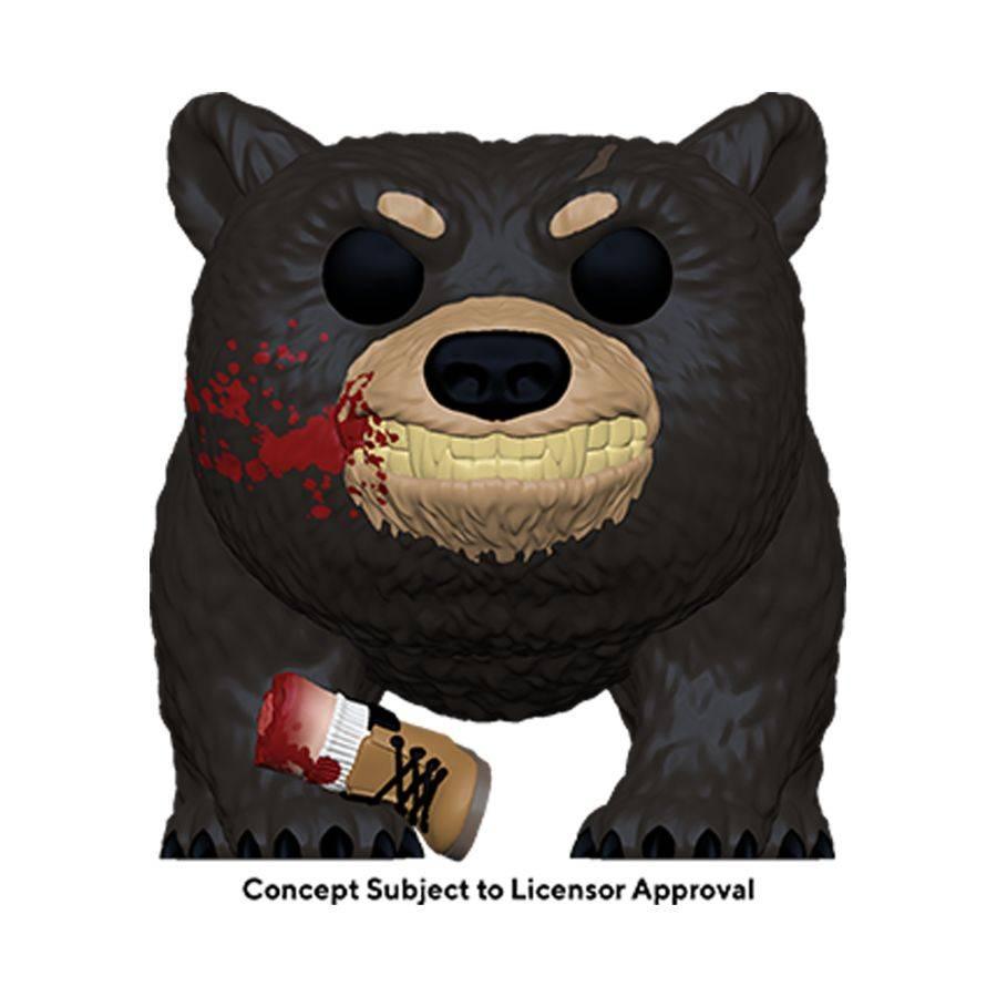 FUN77188 Cocaine Bear - Bear with Leg (Battle Damaged) Pop! Vinyl - Funko - Titan Pop Culture