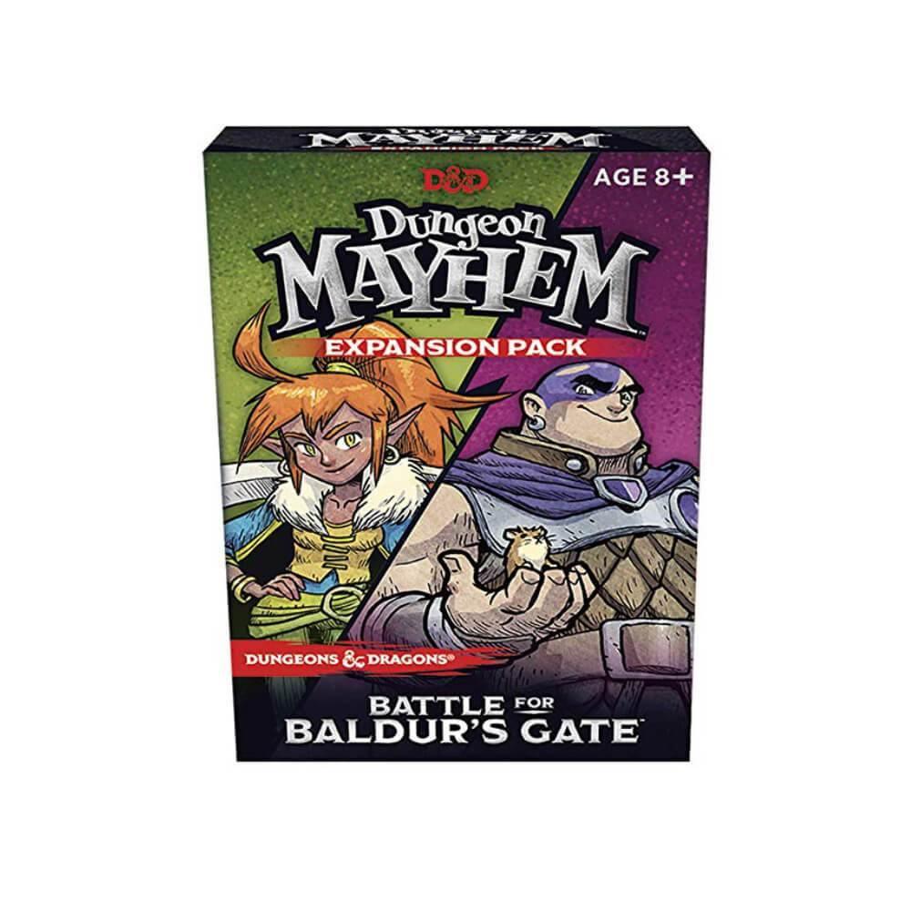 D&D Dungeons & Dragons Dungeon Mayhem Battle for Baldurs Gate Expansion Pack Wizards of the Coast Titan Pop Culture