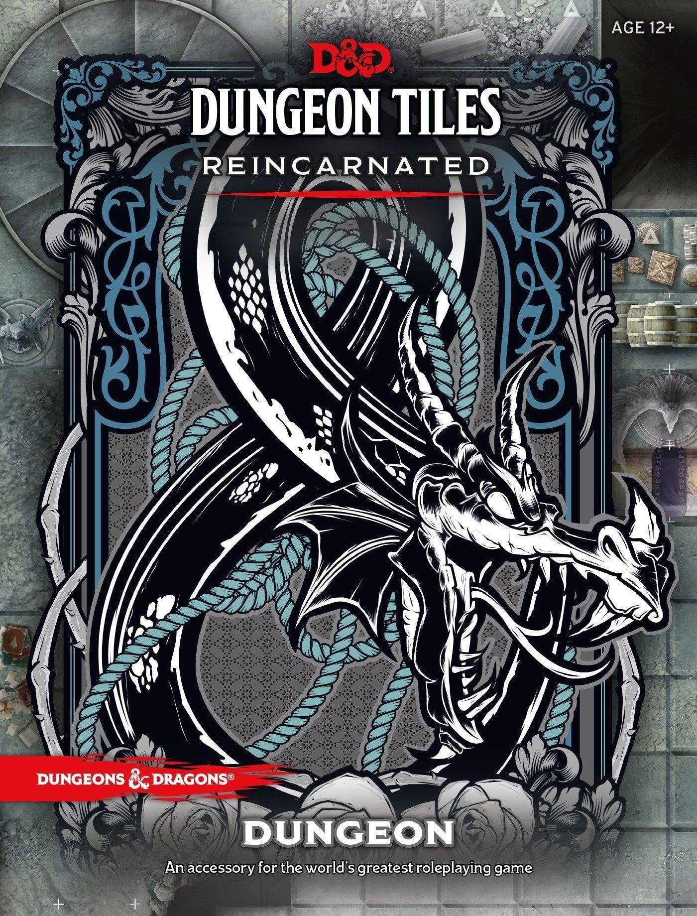 VR-87500 D&D Dungeons & Dragons Dungeon Tiles Reincarnated Dungeon - Wizards of the Coast - Titan Pop Culture