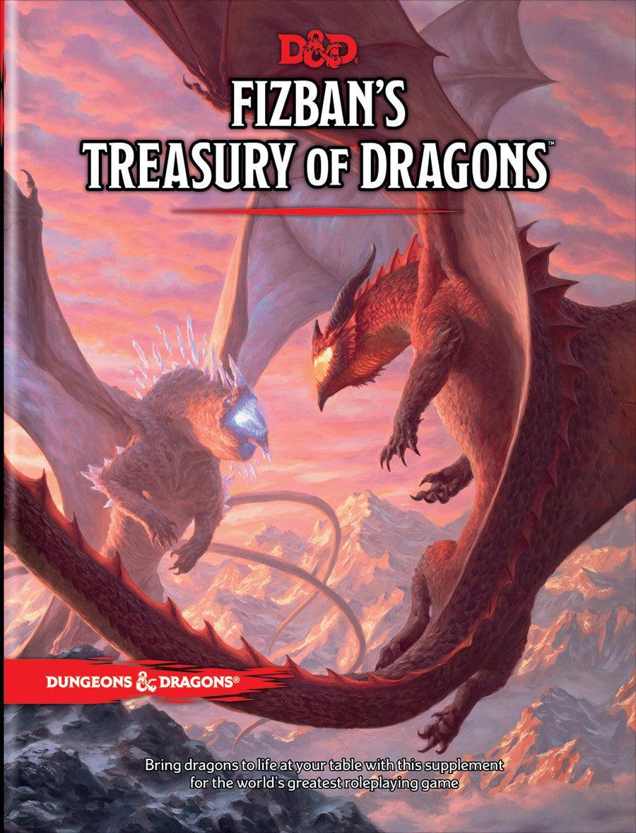 VR-93839 D&D Dungeons & Dragons Fizbans Treasury of Dragons Hardcover - Wizards of the Coast - Titan Pop Culture