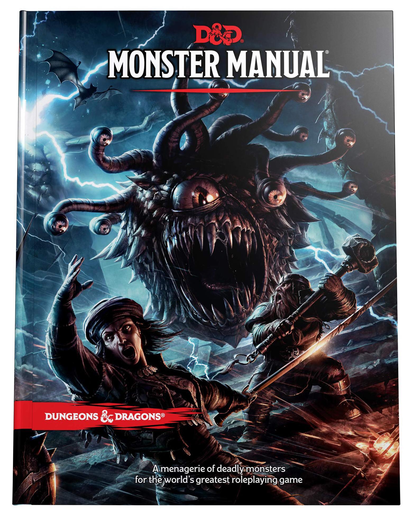 VR-87467 D&D Dungeons & Dragons Monster Manual Hardcover - Wizards of the Coast - Titan Pop Culture