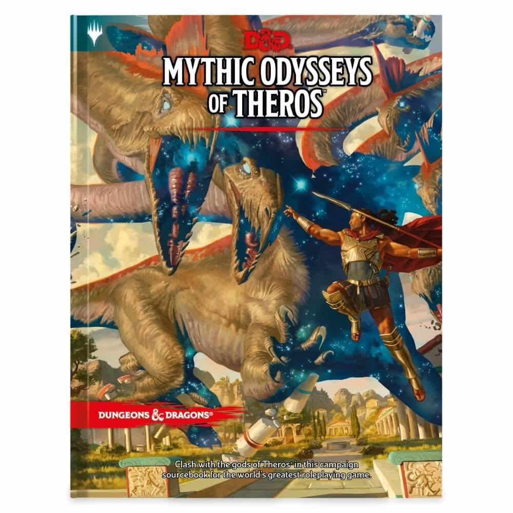 VR-87539 D&D Dungeons & Dragons Mythic Odysseys of Theros Hardcover - Wizards of the Coast - Titan Pop Culture