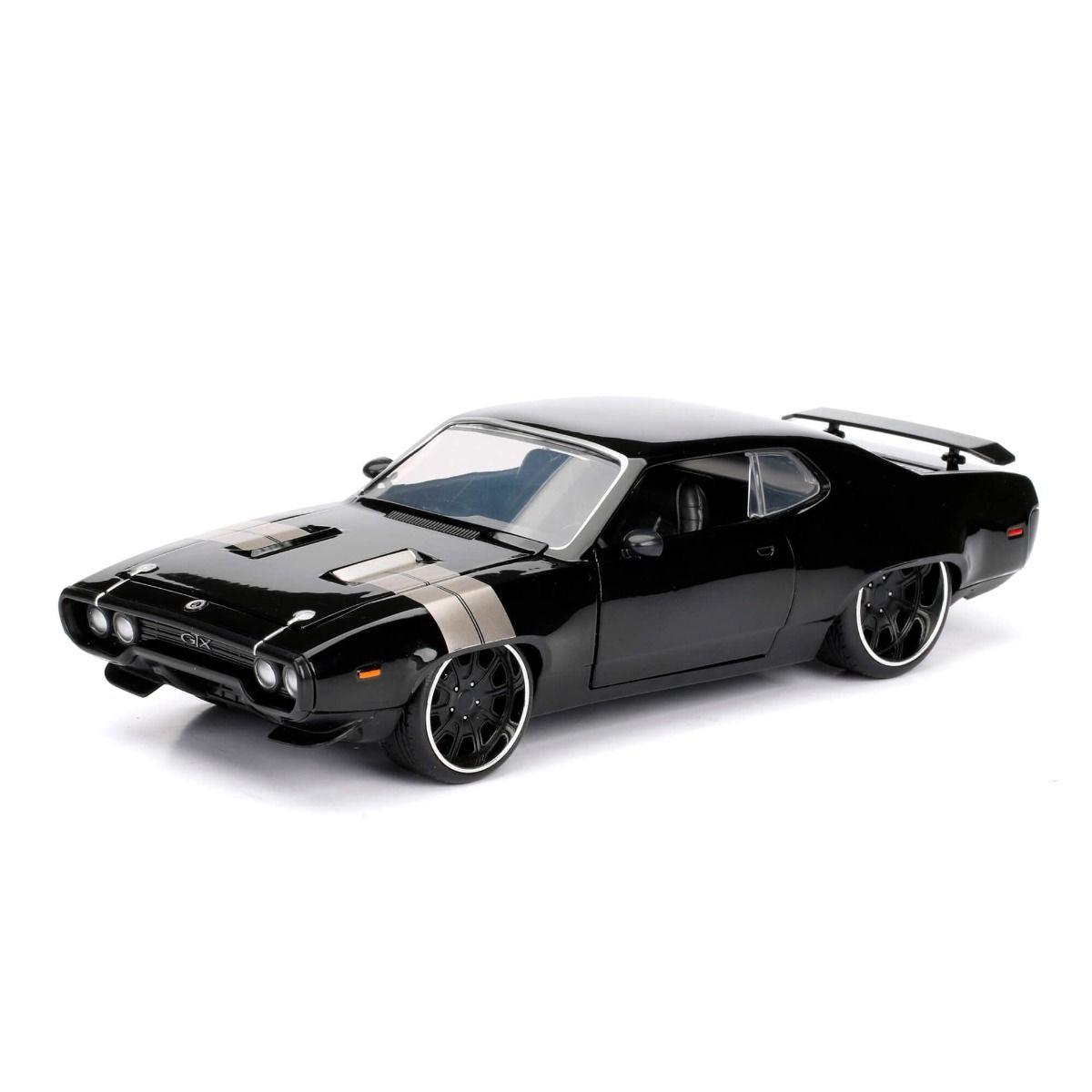 Fast and Furious 8 - Dom's '72 Plymouth GTX 1:24 Scale Hollywood Ride Jada Toys Titan Pop Culture