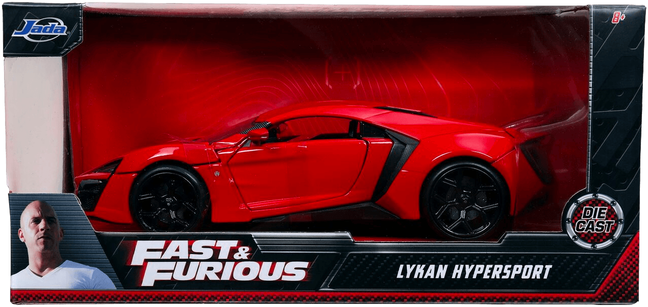 Fast and Furious - W. Motors Lykan Hypersport 1:24 Scale Hollywood Ride Jada Toys Titan Pop Culture