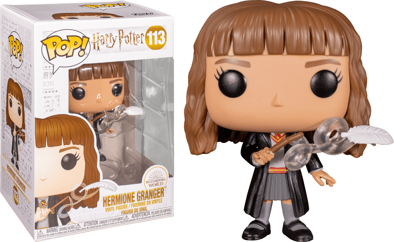 FUN48065 Harry Potter - Hermione with Feather Pop! Vinyl - Funko - Titan Pop Culture