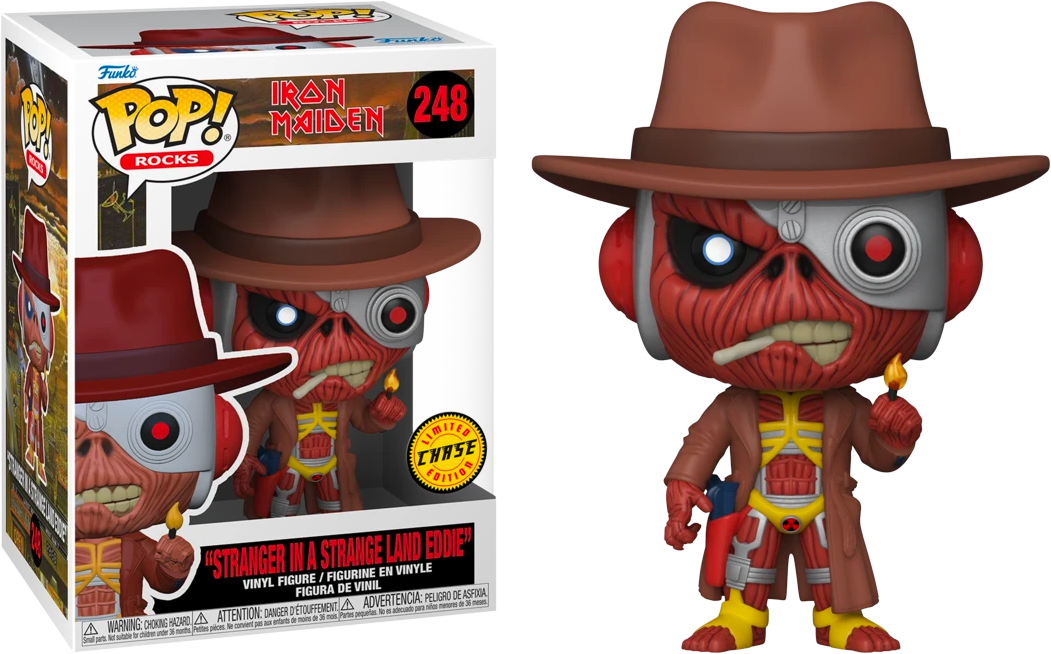 FUN57607BUNDLE Iron Maiden - Eddie Somewhere in Time Pop! Vinyl - Chase Bundle / Case - Funko - Titan Pop Culture