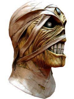 Iron Maiden - Powerslave Mummy Mask  Trick or Treat Studios Titan Pop Culture