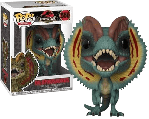 FUN26736 Jurassic Park - Dilophosaurus (with chase) Pop! Vinyl - Funko - Titan Pop Culture