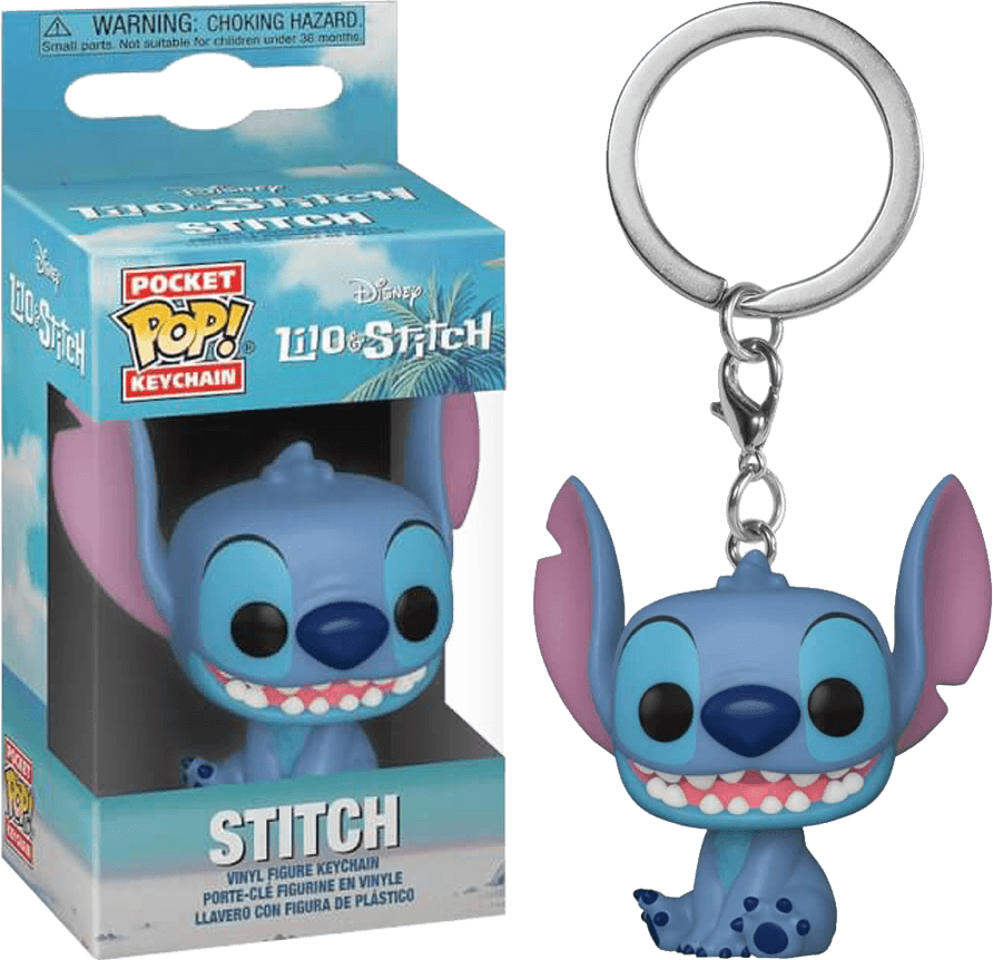 FUN55619 Lilo and Stitch - Stitch Pocket Pop! Keychain - Funko - Titan Pop Culture