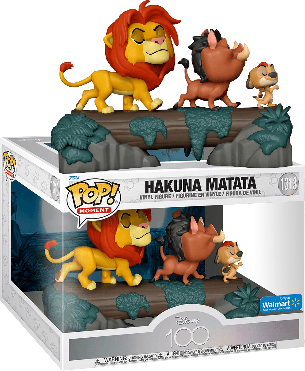 Lion King (1994) - Hakuna Matata US Exclusive Pop! Moment [RS] Funko Titan Pop Culture