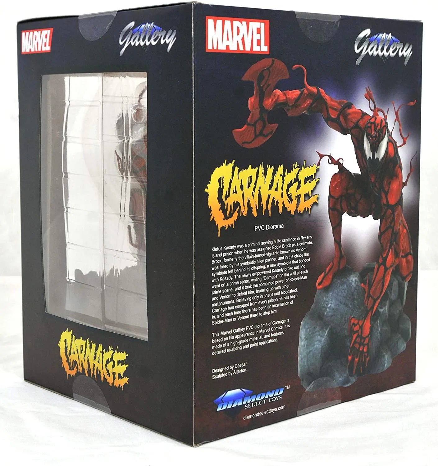 DSTJAN192550 Marvel Comics - Carnage Comic Gallery PVC Statue - Diamond Select Toys - Titan Pop Culture