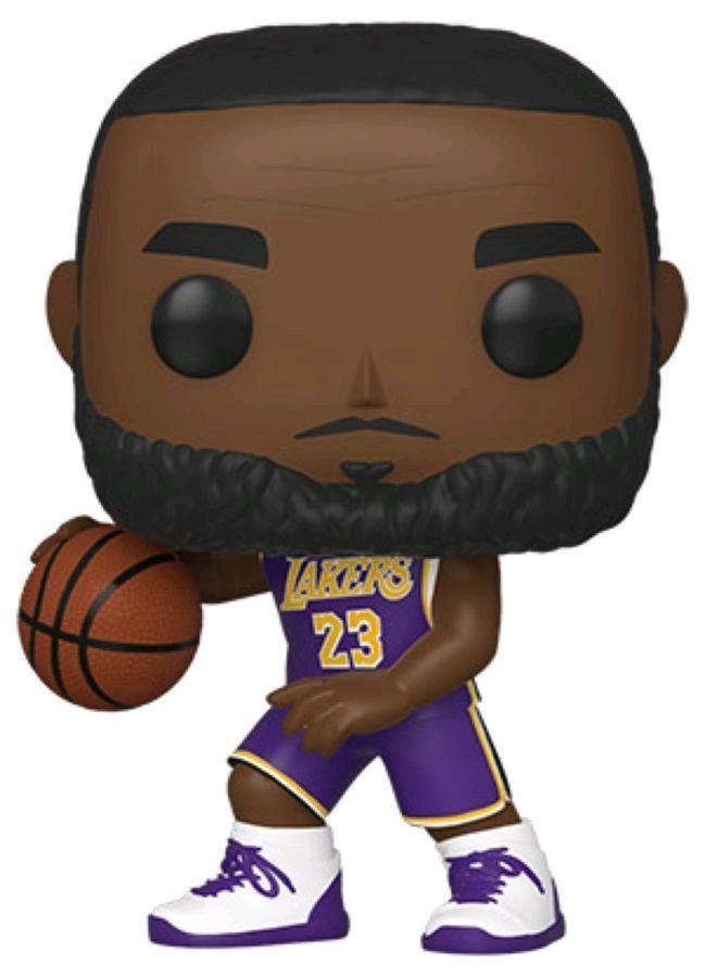 FUN46549 NBA: Lakers - Lebron James Pop! Vinyl - Funko - Titan Pop Culture