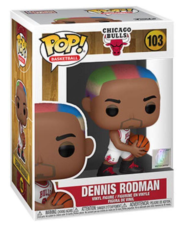 FUN55216 NBA: Legends - Dennis Rodman (Bulls Home) Pop! Vinyl - Funko - Titan Pop Culture