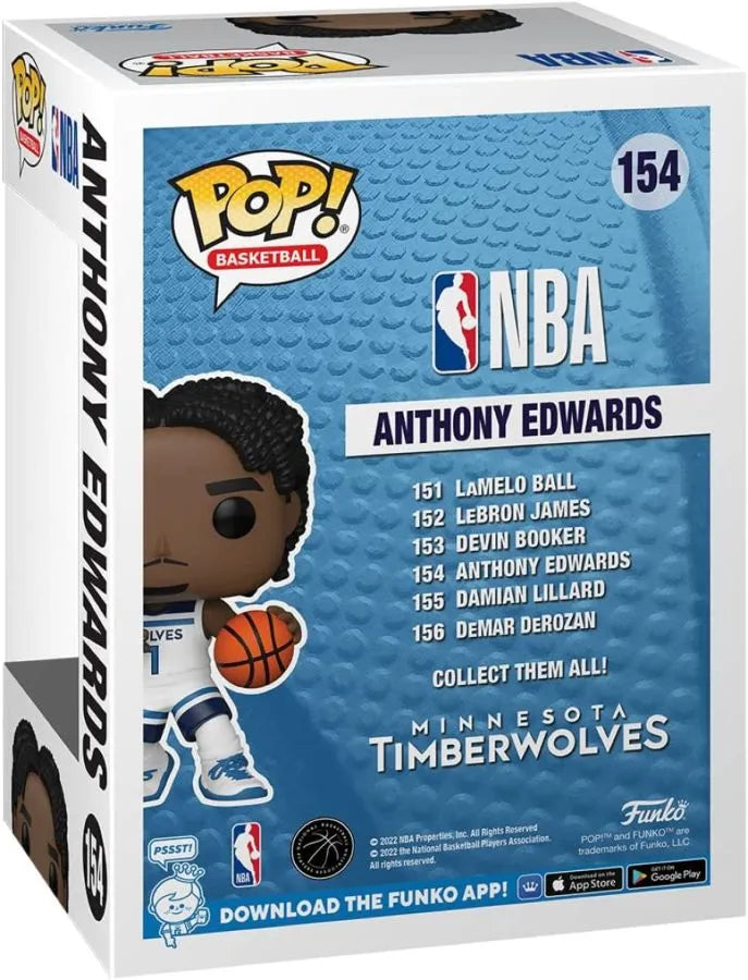 FUN65794 NBA - Minnesota Timberwolves - Anthony Edwards Pop! Vinyl - Funko - Titan Pop Culture