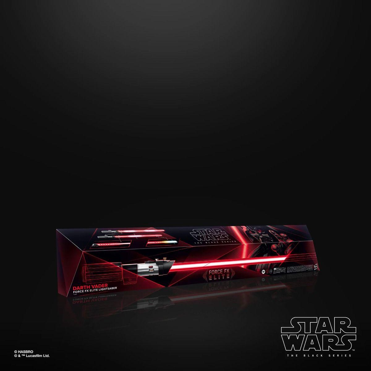 Star Wars The Black Series: Darth Vader Force FX Elite Lightsaber  Hasbro Titan Pop Culture