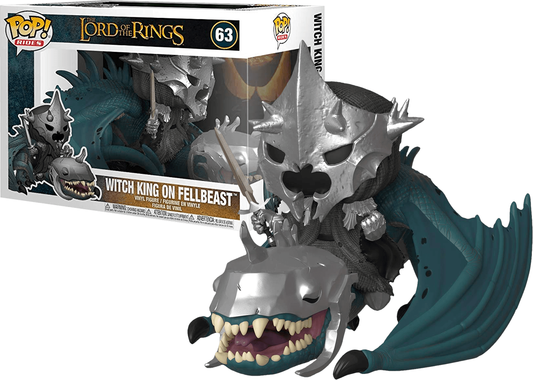 FUN39894 The Lord of the Rings - Witch King on Fellbeast Pop! Ride - Funko - Titan Pop Culture