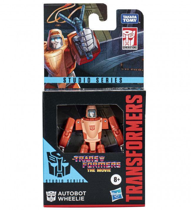 Transformers Studio Series Core Class The Transformers: The Movie Autobot Wheelie  Hasbro Titan Pop Culture