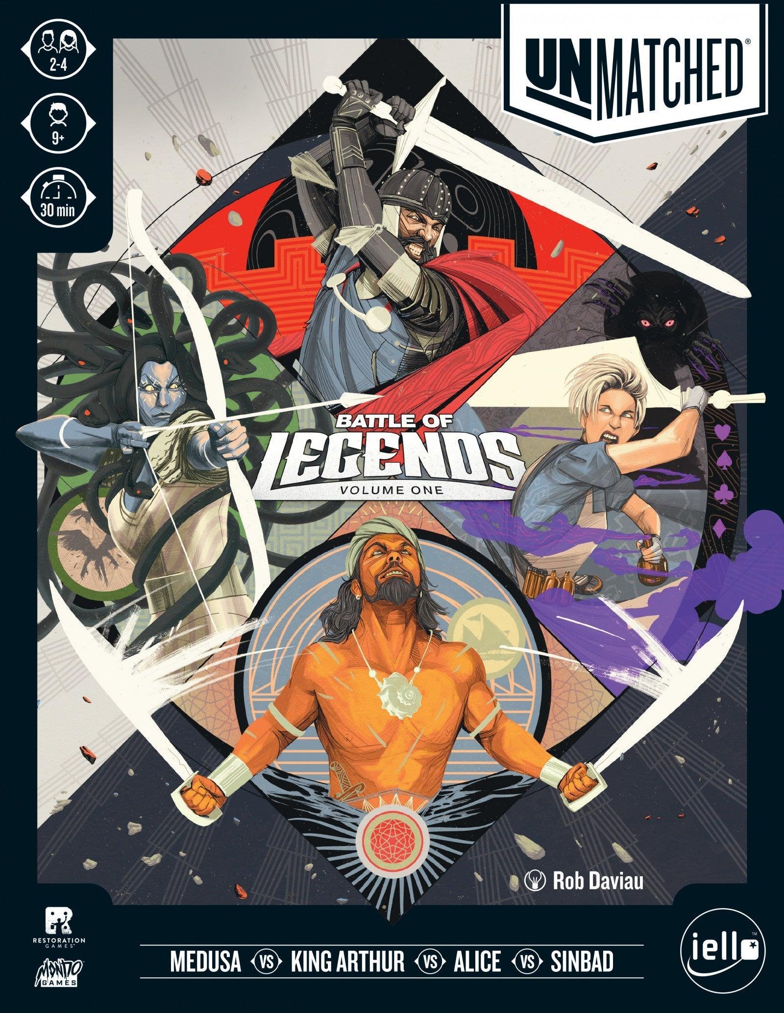 VR-69755 Unmatched Battle of Legends Volume 1 - Mondo Games - Titan Pop Culture