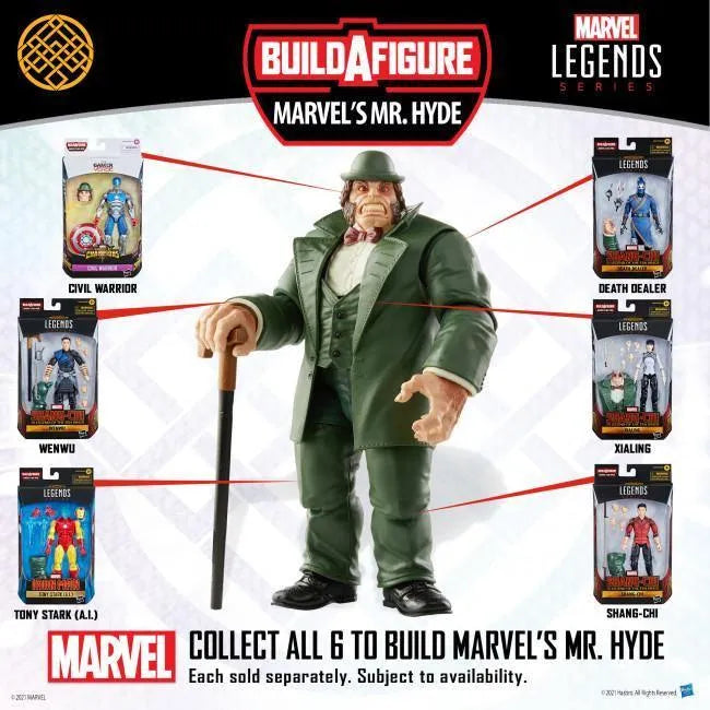 AID-HAS20591 Marvel Legends Series Shang-Chi And The Legend Of The Ten Rings 6-inch Collectible Action Figure Assortment - Hasbro - Titan Pop Culture