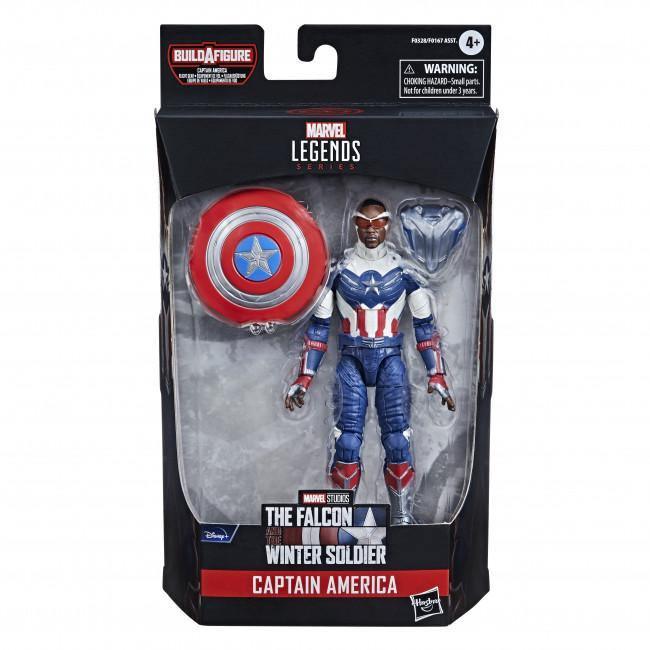 AID20463-HASF0328 Hasbro Marvel Legends Series Avengers 6-inch Action Figure Toy Captain America: Sam Wilson - Hasbro - Titan Pop Culture