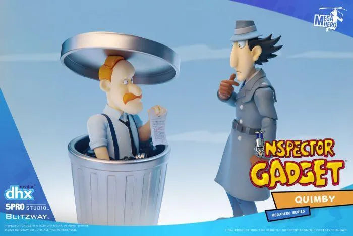 BLI5PRO-MG-20203 Inspector Gadget - Chief Quimby 1:12 Scale Action Figure - Blitzway - Titan Pop Culture