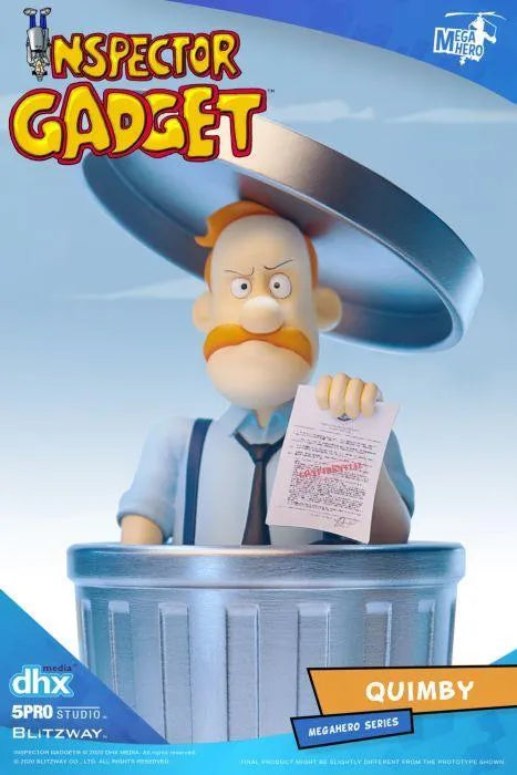 BLI5PRO-MG-20203 Inspector Gadget - Chief Quimby 1:12 Scale Action Figure - Blitzway - Titan Pop Culture