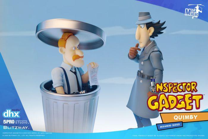 BLI5PRO-MG-20203 Inspector Gadget - Chief Quimby 1:12 Scale Action Figure - Blitzway - Titan Pop Culture