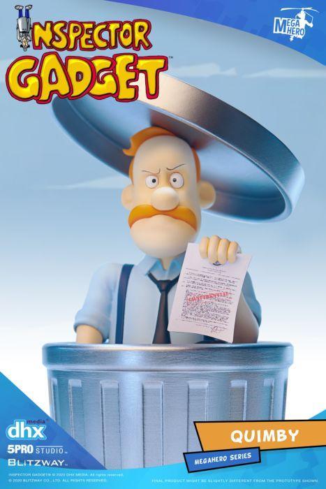 BLI5PRO-MG-20203 Inspector Gadget - Chief Quimby 1:12 Scale Action Figure - Blitzway - Titan Pop Culture