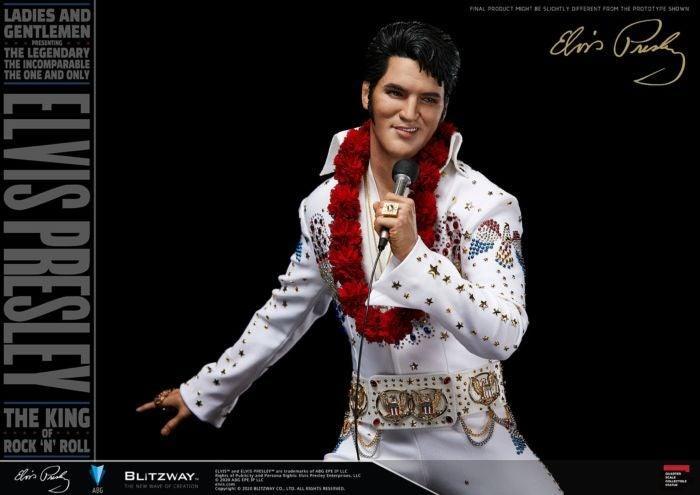 BLIBW-SS-20701 Elvis Presley - Elvis Aaron Presley 1:4 Scale Statue - Blitzway - Titan Pop Culture