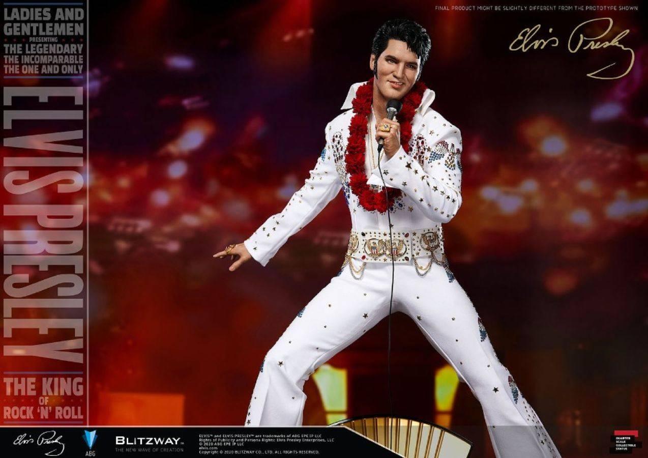 BLIBW-SS-20701 Elvis Presley - Elvis Aaron Presley 1:4 Scale Statue - Blitzway - Titan Pop Culture