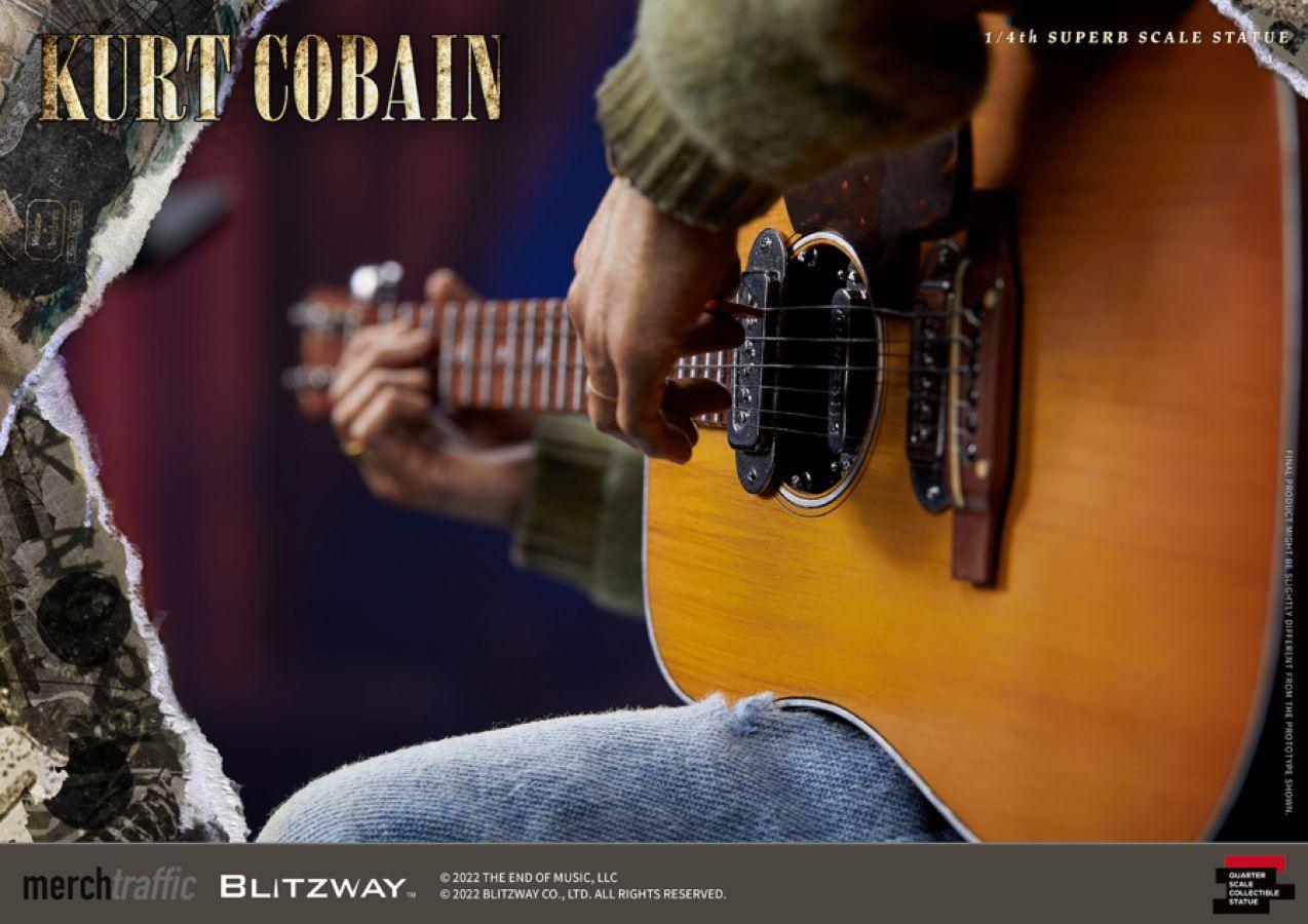 BLIBW-SS-21501 Kurt Cobain - Kurt Cobain 1:4 Scale Statue - Blitzway - Titan Pop Culture