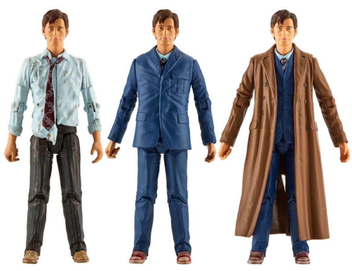 CHA07780 Doctor Who - Tenth Doctor 3-Figure Set - Character Options - Titan Pop Culture