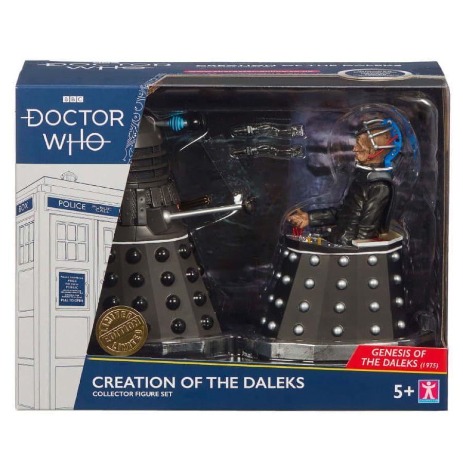 CHA07867 Doctor Who - Creation of the Daleks Collector Figure Set - Character Options - Titan Pop Culture