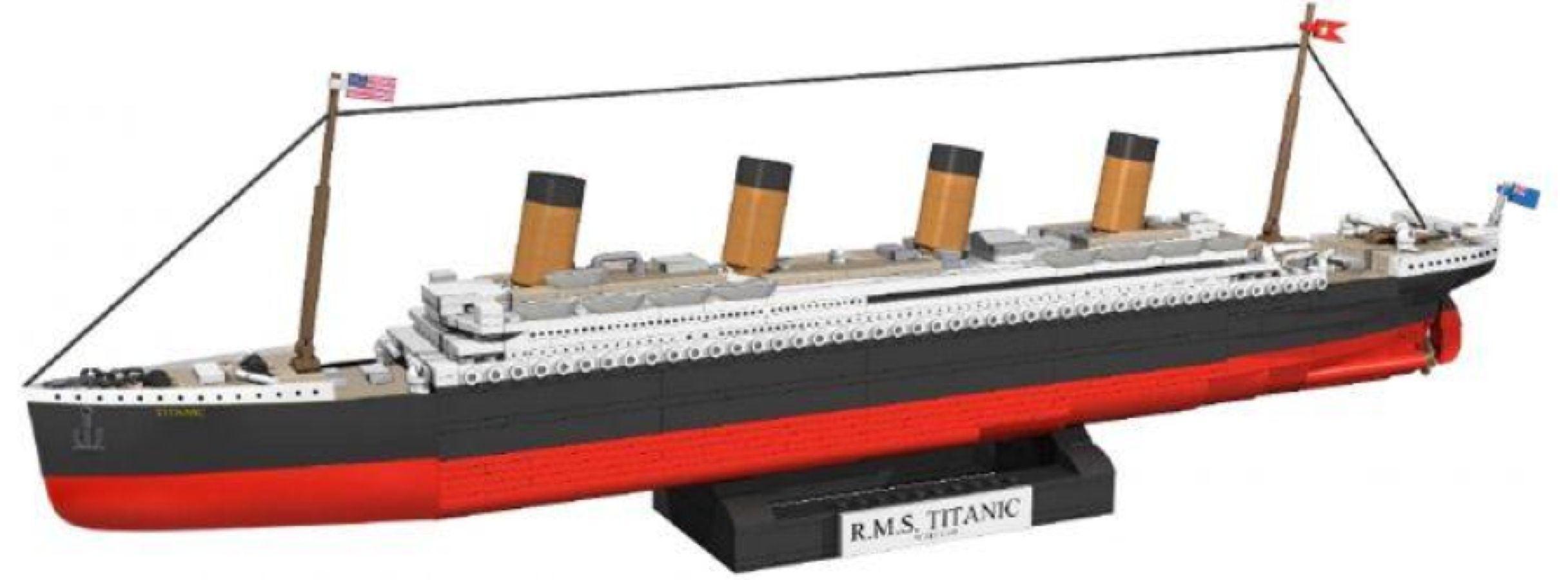 COB1928 Titanic - Titanic Exclusive Edition 1:450 Scale 960 piece - Cobi - Titan Pop Culture