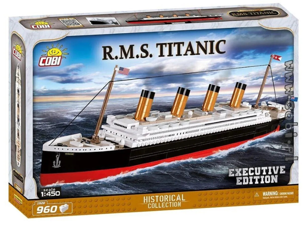 COB1928 Titanic - Titanic Exclusive Edition 1:450 Scale 960 piece - Cobi - Titan Pop Culture