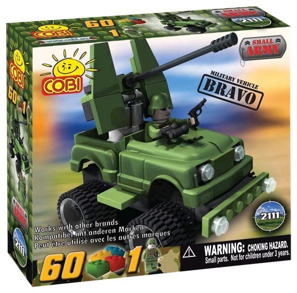 COB2111 Small Army - 60 Piece Alpha Military Vehicle Construction Set - Cobi - Titan Pop Culture