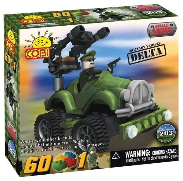 COB2113 Small Army - 60 Piece Delta Military Vehicle Construction Set - Cobi - Titan Pop Culture