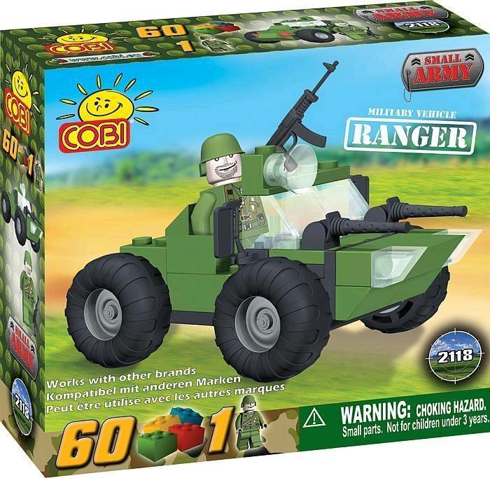 COB2118 Small Army - 60 Piece Ranger Military Vehicle Construction Set - Cobi - Titan Pop Culture