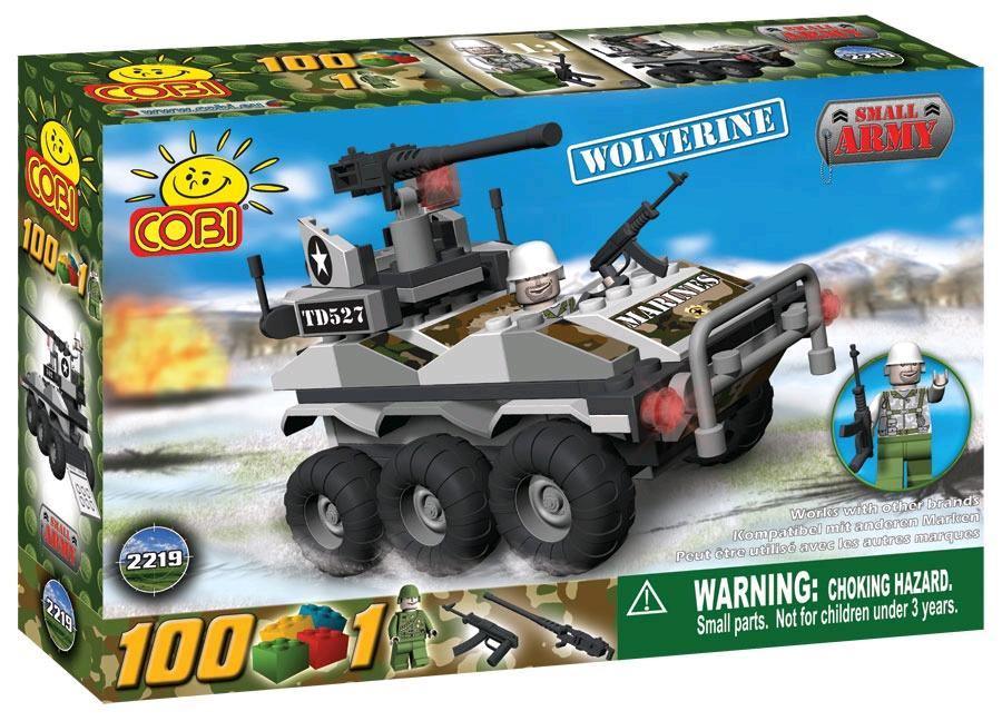 COB2219 Small Army - 100 Piece Wolverine Military Vehicle Construction Set - Cobi - Titan Pop Culture