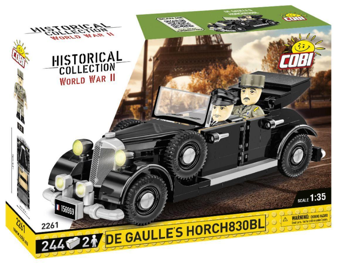 COB2261 World War II - CDG's 1936 Horch 830 (248 pieces) - Cobi - Titan Pop Culture