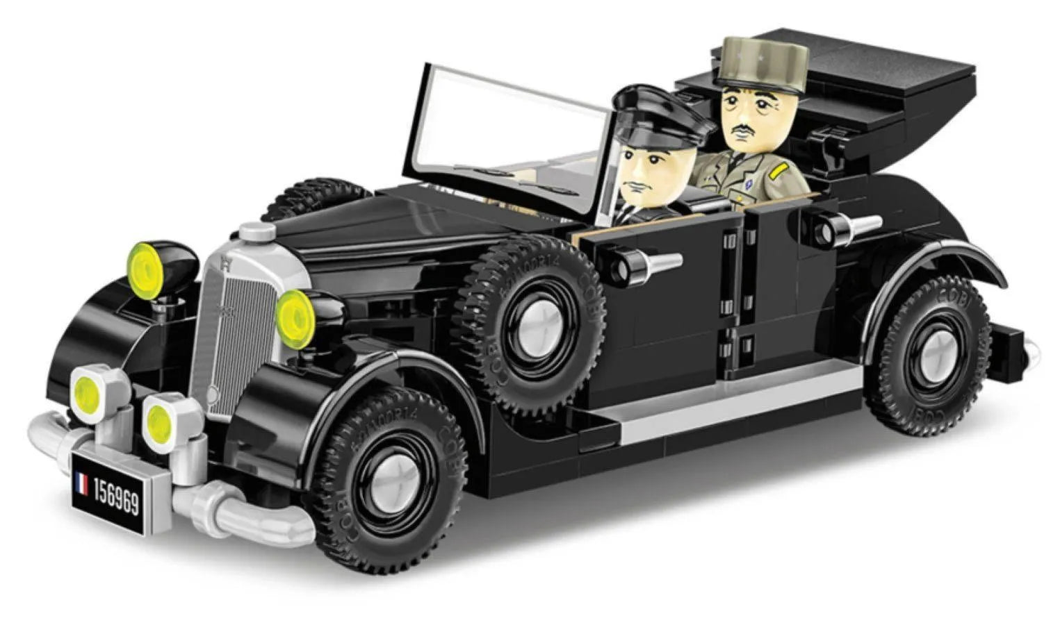 COB2261 World War II - CDG's 1936 Horch 830 (248 pieces) - Cobi - Titan Pop Culture