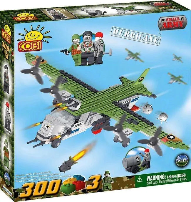 COB2413 Small Army - 300 Piece Aircraft Hurricane Construction Set - Cobi - Titan Pop Culture