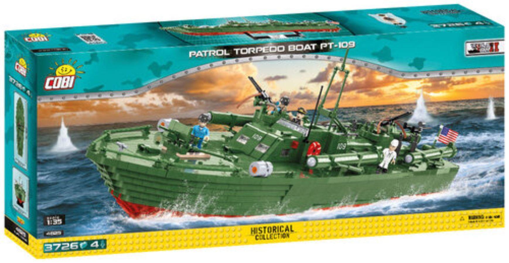 COB4825 World War II - Patrol Torpedo Boat PT-1 (3640 pieces) - Cobi - Titan Pop Culture