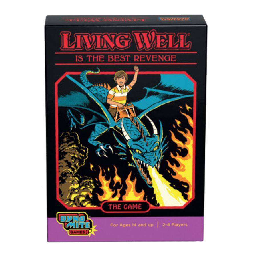 CRY29491 Steven Rhodes - Living Well is the Best Revenge Game - Cryptozoic Entertainment - Titan Pop Culture