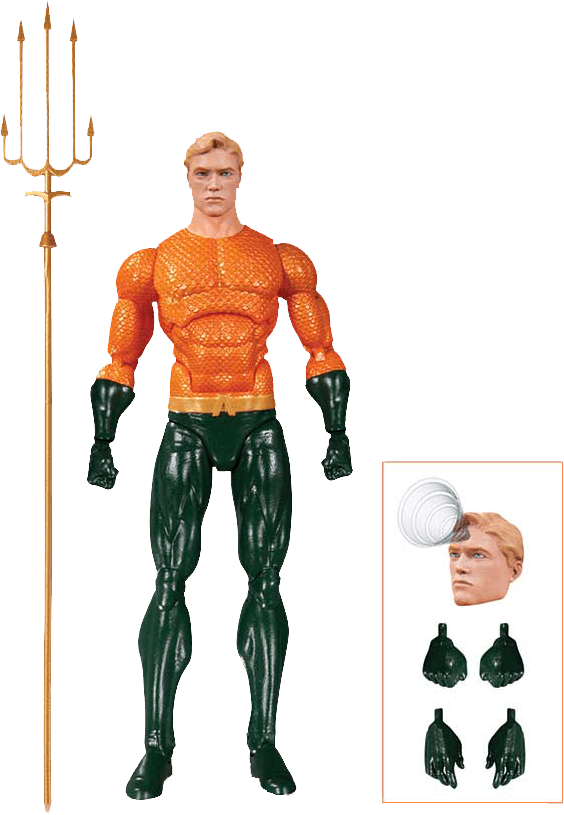 DCCAUG150315 DC Icons - Aquaman (Legend of Aquaman) Action Figure - DC Comics - Titan Pop Culture