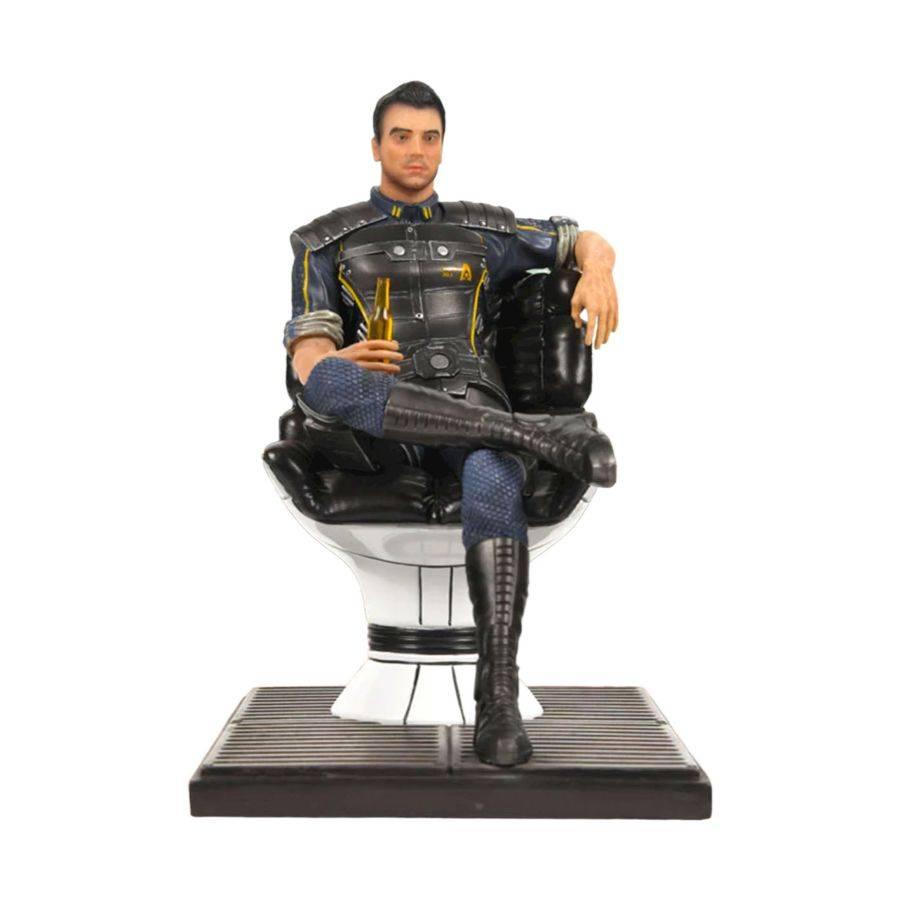 DEVBWR40232 Mass Effect - Kaiden Alenko Statue - Development Plus - Titan Pop Culture